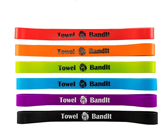 Towel BandIt Beach Towel Holder Ocean's Six 6 Pack-Keeps Your Towel on Your Sunbed