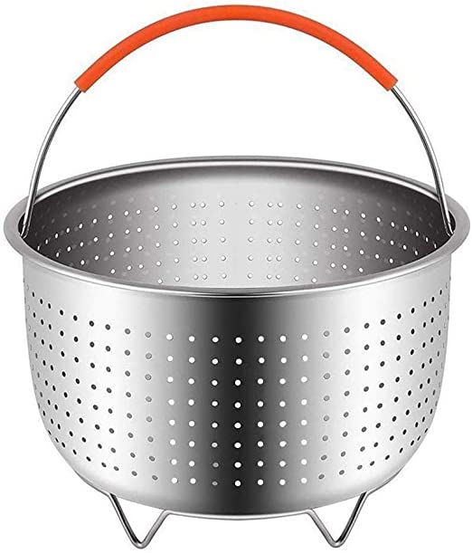 Steamer Basket for Instant Pot, Vegetable Steamer Basket Stainless Steel Steamer Basket Insert for Pots (3qt)