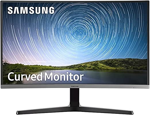 Samsung CR500-27 Inch 1920x1080 FHD (16:9) - Curved Everyday Monitor with 60Hz Refresh Rate (LC27R500FHEXXY)