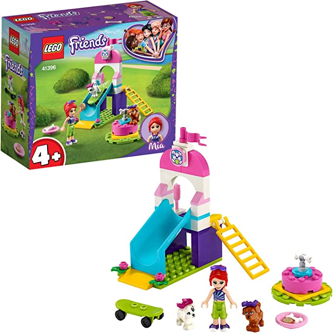 LEGO Friends Puppy Playground 41396 Starter Building Kit; Best Animal Toy Featuring LEGO Friends Character Mia