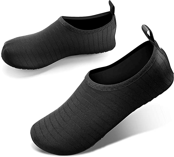 JOTO Water Shoes for Women Men Kids, Barefoot Quick-Dry Aqua Water Socks Slip-on Swim Beach Shoes for Snorkeling Surfing Kayaking Beach Walking Yoga