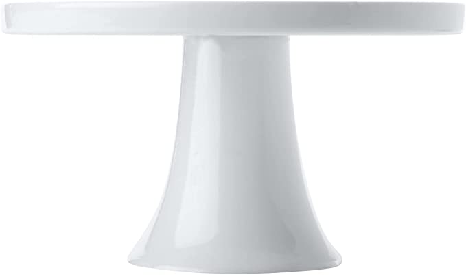 Maxwell & Williams White Basics Footed Cake Stand 20cm Gift Boxed