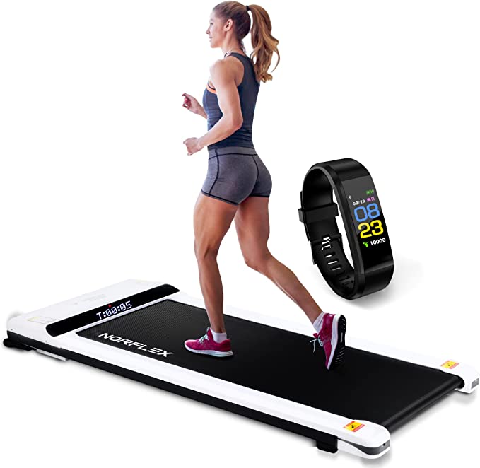 NORFLEX Electric Walking Treadmill for Home, Gym, Office & Gym Exercise Equipment - Portable Under Desk Treadmill/Treadmills for Home