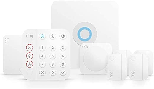 Ring Alarm 8-Piece kit (2nd Gen) “ Home Security System with Optional 24/7 Professional Monitoring “ Compatible with Alexa