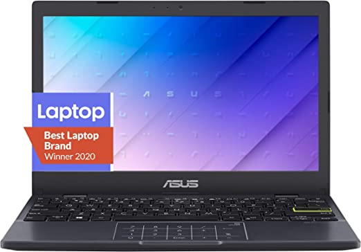 ASUS Laptop L210 11.6” Ultra Thin, Intel Celeron N4020 Processor, 4GB RAM, 64GB eMMC Storage, Windows 10 Home in S Mode with One Year of Office 365 Personal, L210MA-DB01