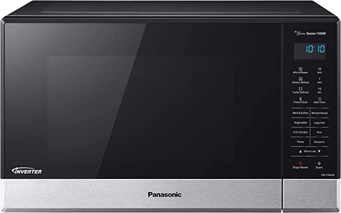 Panasonic 32L 1100W Inverter Sensor Microwave Oven, Black (NN-ST665BQPQ)