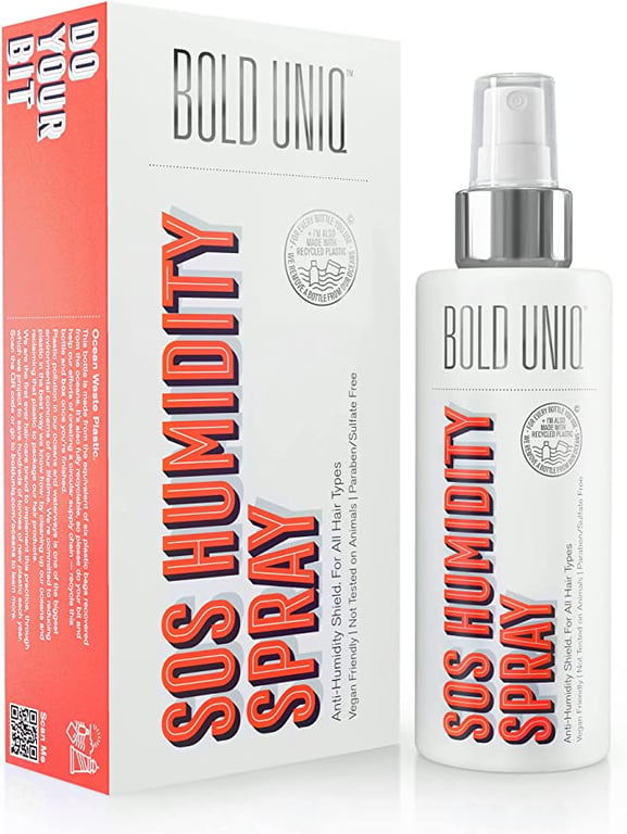 Anti-Humidity Spray - Leave-in Product - Heat Activated Treatment for Static Control - Straight, Wavy, Curly, Frizzy, Dry & Damaged Hair PETA Approved Vegan & Cruelty Free 175ml