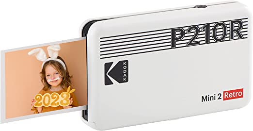 Kodak Mini 2 Retro Portable Instant Photo Printer White