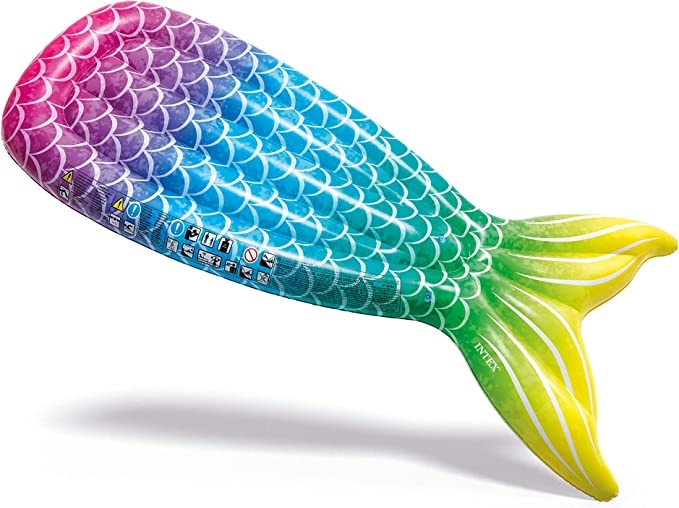Intex Inflatable Mermaid Tail Swimming Mattress