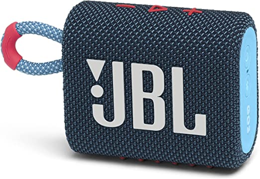 JBL GO 3 Portable Waterproof Speaker Blue