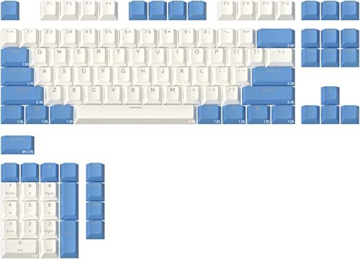 DROP MDX-34629-4 Skylight Series Keycap Set — Doubleshot PBT, OEM Profile, Shine-Through, Backlit, for Cherry MX Switches & Clones, and CTRL, ALT, ENTR, TKL, and 61, 87, 104, and 108-key layouts (Horizon)