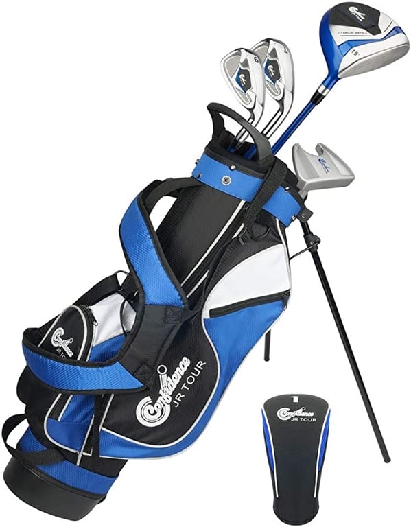 Confidence Golf Junior Golf Clubs Set for Kids, Right Hand