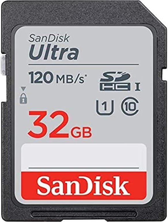 Sandisk Ultra SDHC Class 10 Memory Card, 32GB