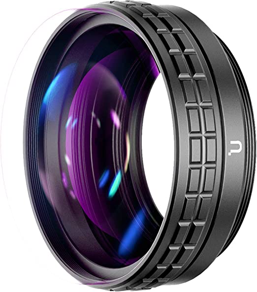 Wide Angle Lens for Sony ZV1, ULANZI WL-1 ZV1 18mm Wide Angle/ 10X Macro 2-in-1 Additional Lens for Sony ZV1 Camera