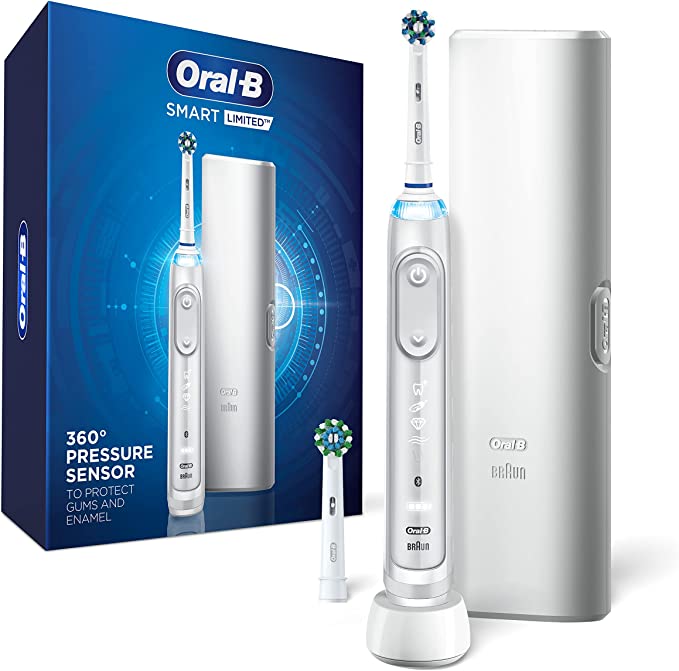Oral B Smart Limited Electronic Toothbrush, White, 1 count