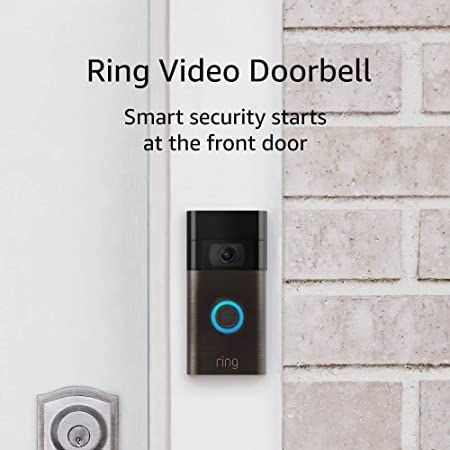 Ring Video Doorbell (2nd Generation) – 1080p HD video, improved motion detection, easy installation – Venetian Bronze