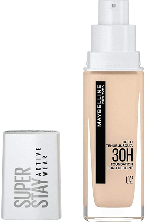 Maybelline SuperStay 30 Hour Activewear Foundation - Naked Ivory 02