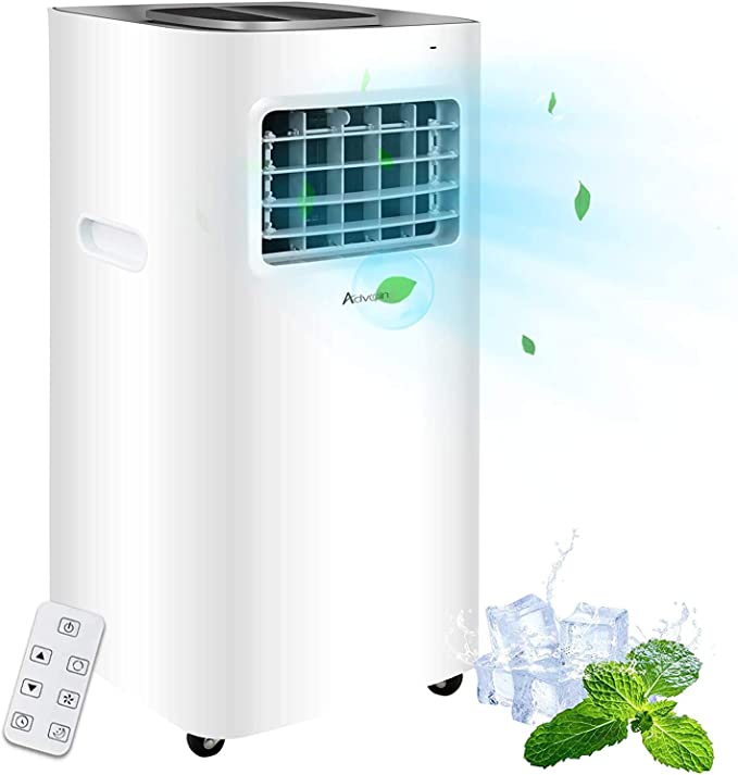 Advwin Air Conditioner Cooling Mobile Fan Cooler Dehumidifier (9000BTU/2650W)