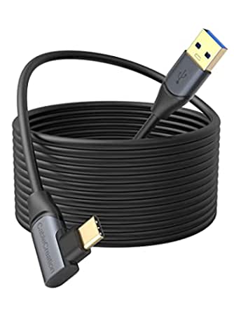 5M Link Cable Compatible with Meta Quest 2/Pro/Oculus Quest 2 Link Cable 16FT, CableCreation USB A to USB C Cable 3.1 5Gbps High Speed Data Transfer Charge for All Type C Device,VR Headset Accessories