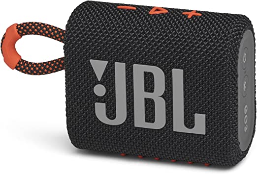 JBL GO 3 Portable Waterproof Speaker Black