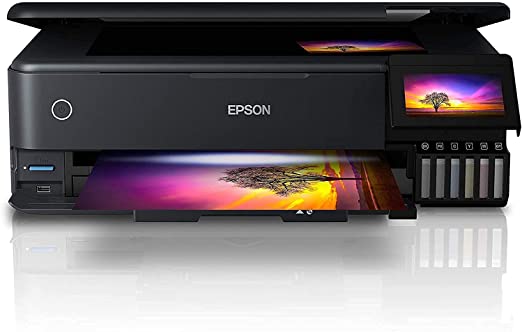 Epson EcoTank ET-8550 A3 Print/Scan/Copy Wi-Fi Photo Printer, Black