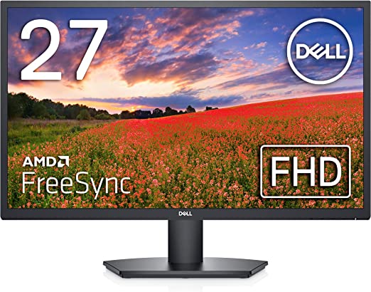 Dell 27-inch Monitor with Comfortview (TUV Certfied) | 16:9 FHD (1920x1080) | 75Hz Refresh Rate | 16.7 Million Colors | Anti-Glare with 3H Hardness | Black - SE2722H | 3 Year Premium Warranty Support
