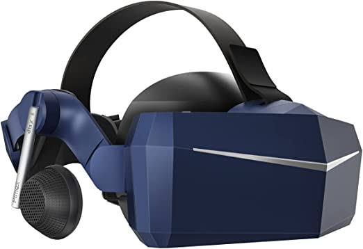 Pimax Vision 8K X VR Headset, Dual Native 4K Monitors, 90Hz for PC VR HMD, Steam VR Gamers, Deluxe Modular Audio Strap.