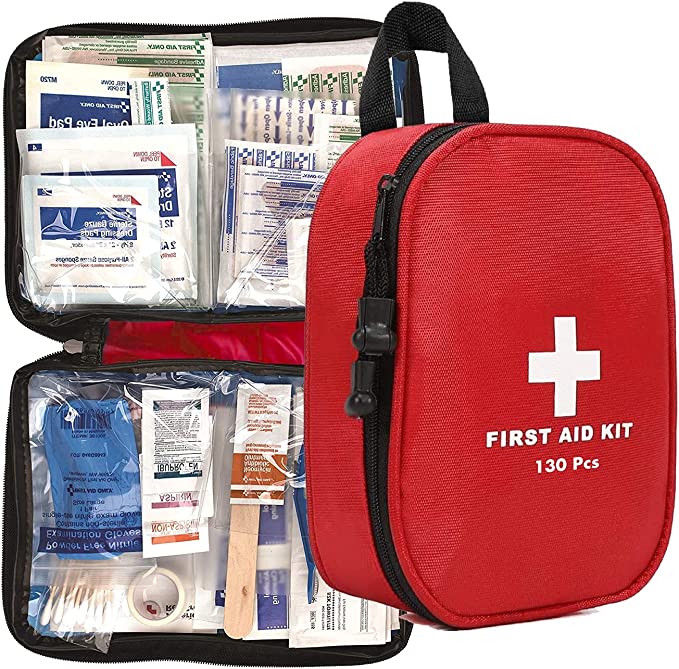 YESDEX First Aid Kit 130pcs Medical Travel Workplace Family Safety, Emergency Bag Box, ARTG Registered