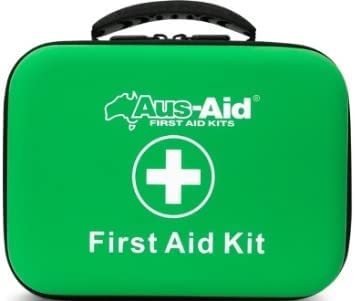 First Aid Kit for Australia for Home, Office, School, Car, Camping, Caravans, Boats, ATVs, Utes, 4WD Drives, Tractors, Trail Bikes, Mountain Bikes, Hiking, Climbing, Horse riding, Skateboarding Kayaking & Beach Days (GREEN)