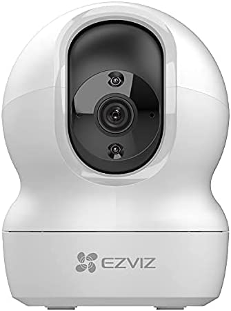 EZVIZ Security Camera, 2K Home WiFi Camera,360° PTZ Indoor IP Surveillance Camera, Baby/Pet Monitor,Two Way Talk,Night Vision,Auto Tracking,Compatible with Alexa, Google | CP1 3MP
