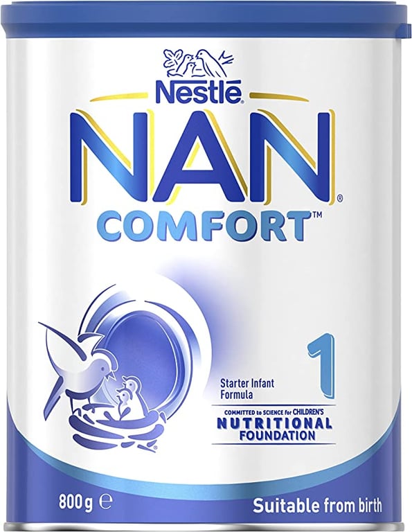 Nestlé NAN COMFORT 1, Suitable From Birth Starter Baby Formula Powder – 800g