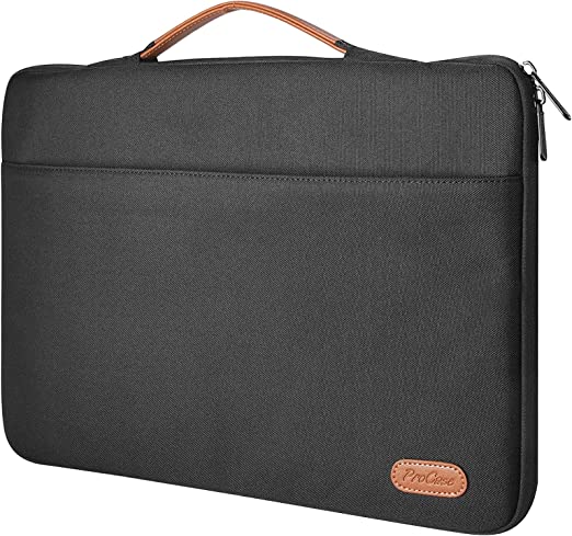 ProCase 14 Inch Laptop Sleeve Case Protective Bag, Ultrabook Notebook Carrying Case Handbag for MacBook Pro 14 Inch 2021 Model A2442 with M1 Pro/ M1 Max Chip & Touch ID -Black
