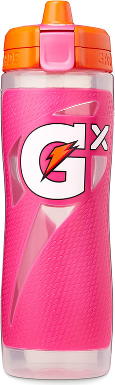 Gatorade Gx Hydration System, Non-Slip Gx Squeeze Bottles Pink