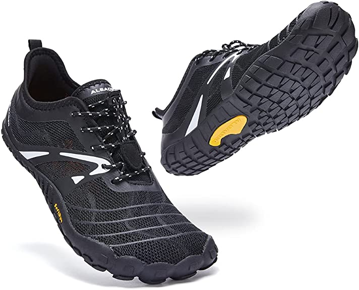 ALEADER Men's Barefoot Trail Running Shoes Minimalist | Wide Toe | Zero Drop