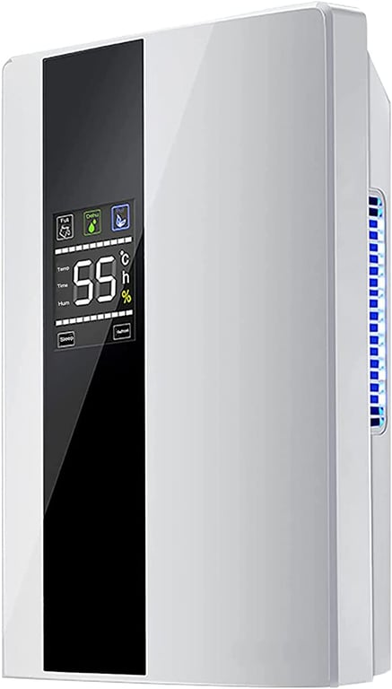 Dehumidifiers for Home, Up to 550 Sq. ft 65W Dehumidifiers for High Humidity with Remote Control, 2200ml Ultra Quiet with Two-Mode, Auto Shut Off for Basement, Bathroom, RV, Office(AU PLUG)