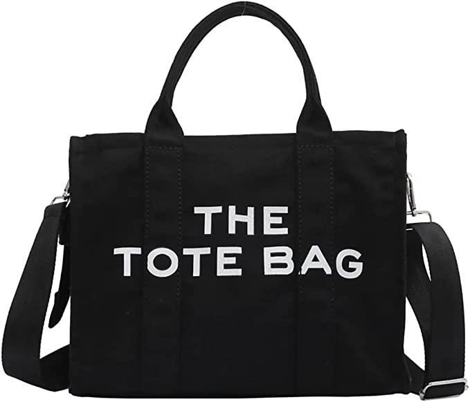 Travel Canvas Tote Bags for Women - Utility Aesthetic Tote Bag Trendy Luxury Top-Handle Shoulder Crossbody Handbag Purse