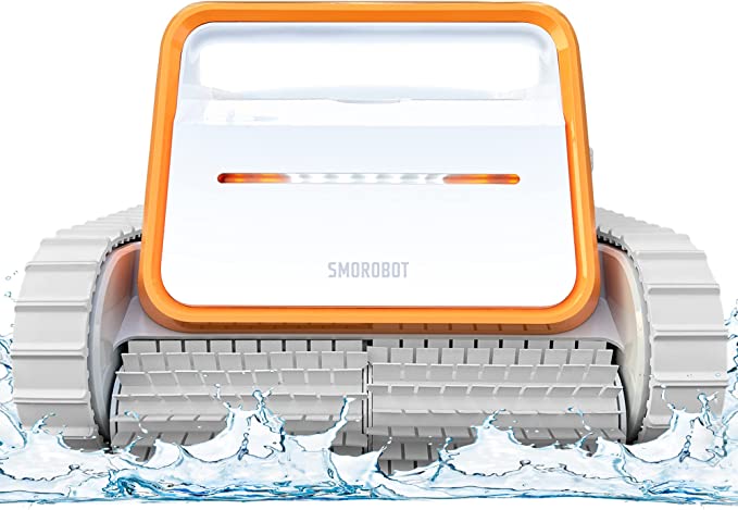 SMOROBOT Tank X11 Cordless Robotic Pool Cleaner with Over 210 Mins and Powerful Suction , Pool Vacuum with Intelligent Path Planning , Walls and Waterline Cleaning for Inground Pools up to 4100 sq.ft