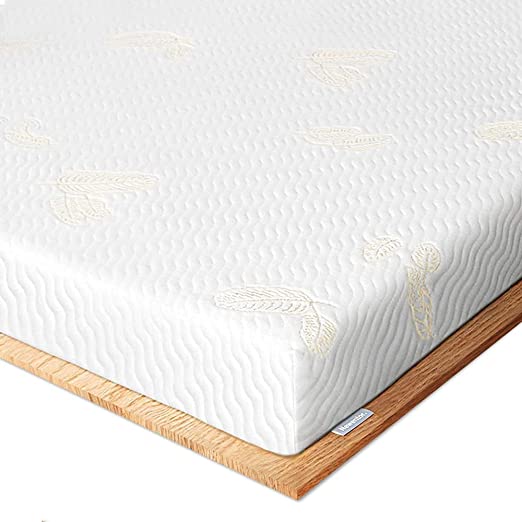 Newentor® 5cm Gel Infused Memory Foam Mattress Topper - 2 Inch Dual-Layer Mattress Topper Bed with Oeko-TEX & CertiPUR-US Certified - Mattress Topper with Washable Zipped Cover, Queen